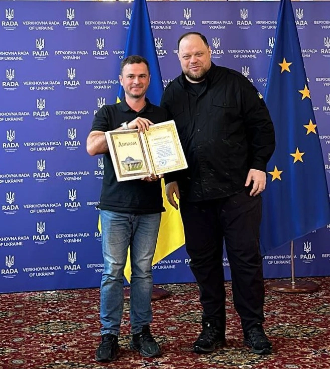 Deputy Director of the Institute of Applied Control Systems of the NAS of Ukraine received a diploma of a scholarship holder of the Verkhovna Rada of Ukraine