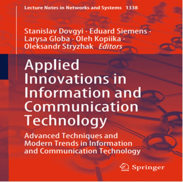 THE RESEARCH WE'VE BEEN WAITING FOR! The monograph was published: "Applied innovations in information and communication technologies"