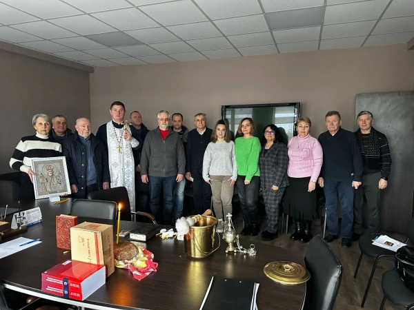 Освячення офісного приміщення Інституту прикладних систем управління Національної академії наук України